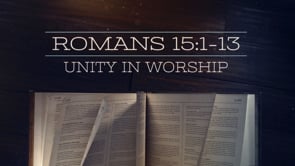 Worship in Unity