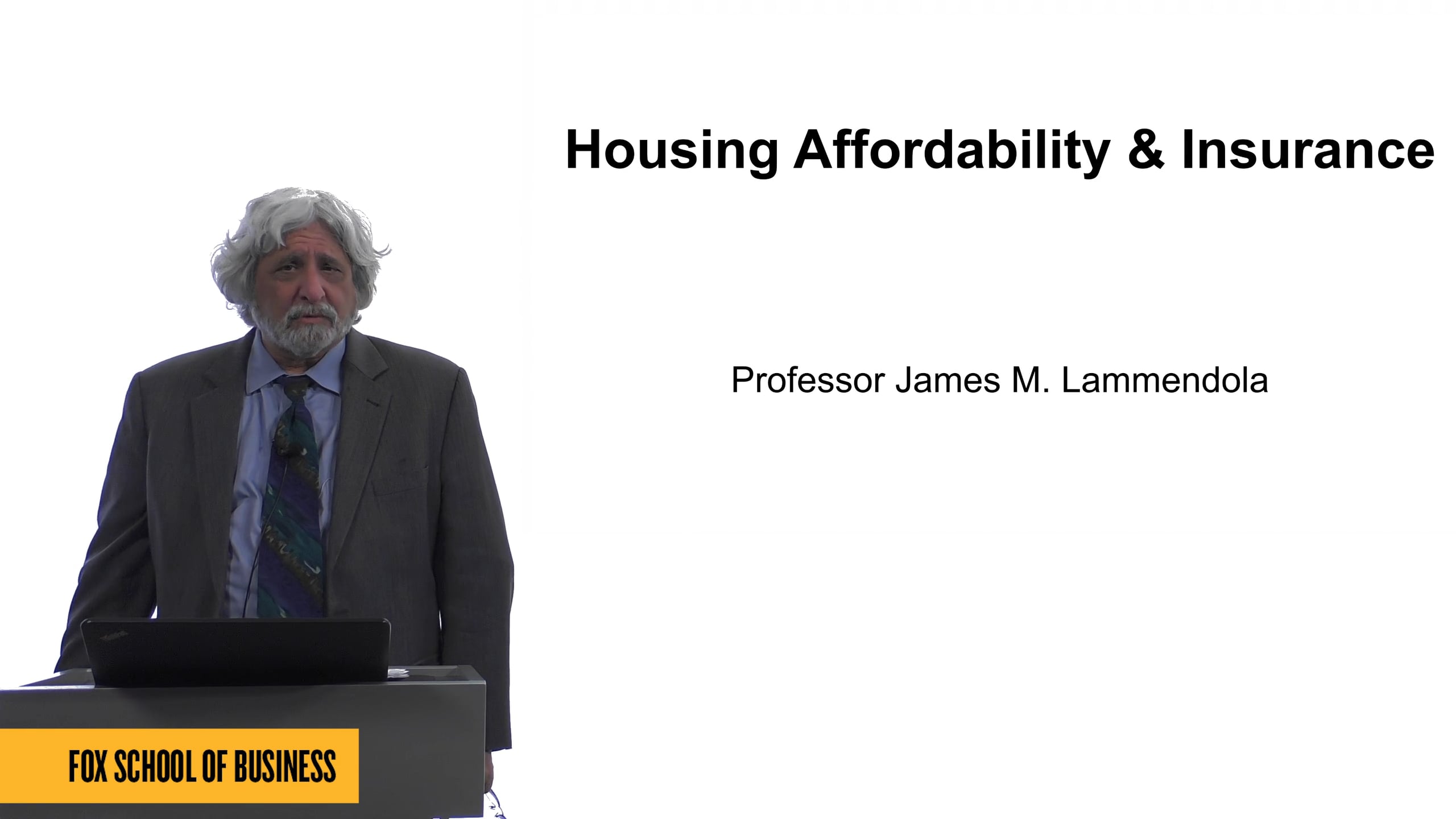 Housing Affordability & Insurance