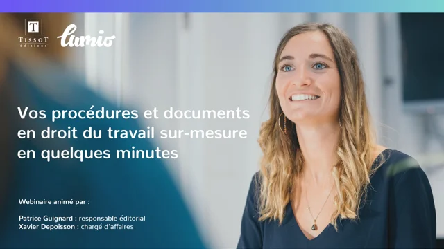 Replay webinaire d mo Vos proc dures et documents en droit du travail sur mesure en quelques minutes