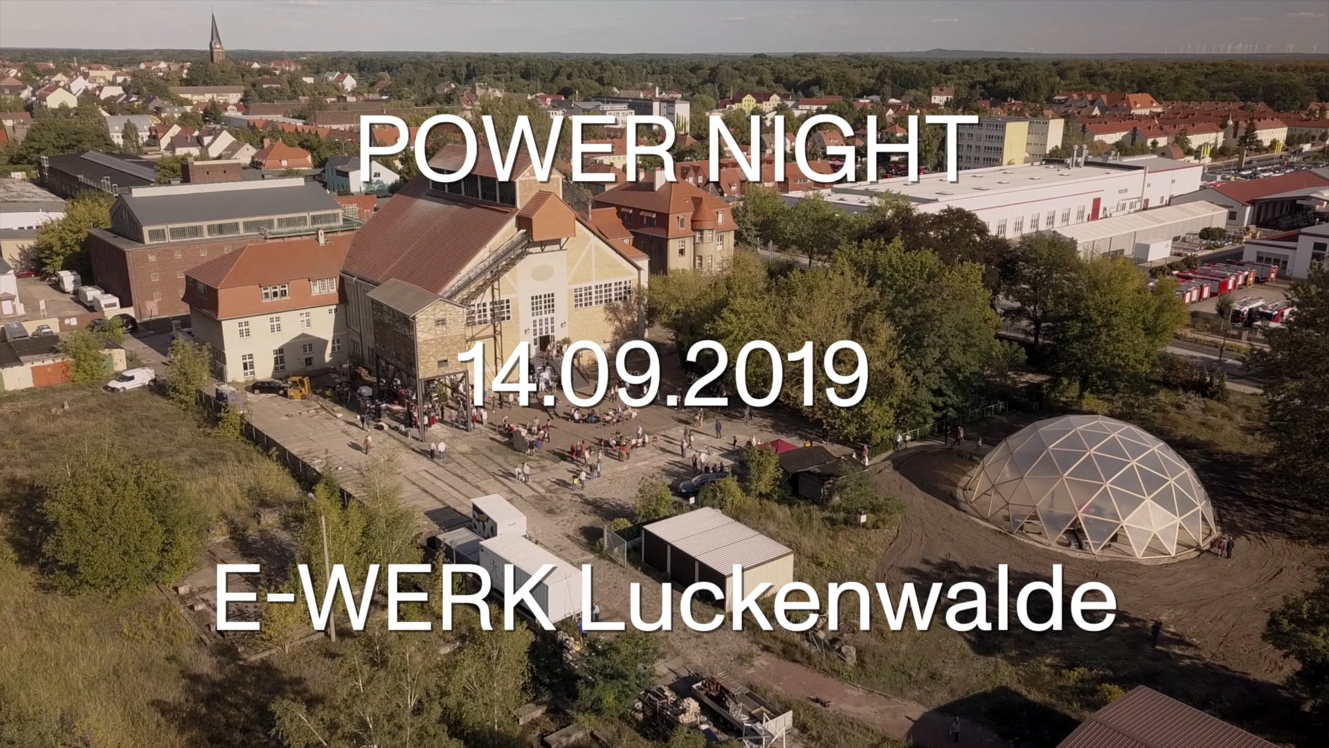 E-WERK Luckenwalde Power Night 2019