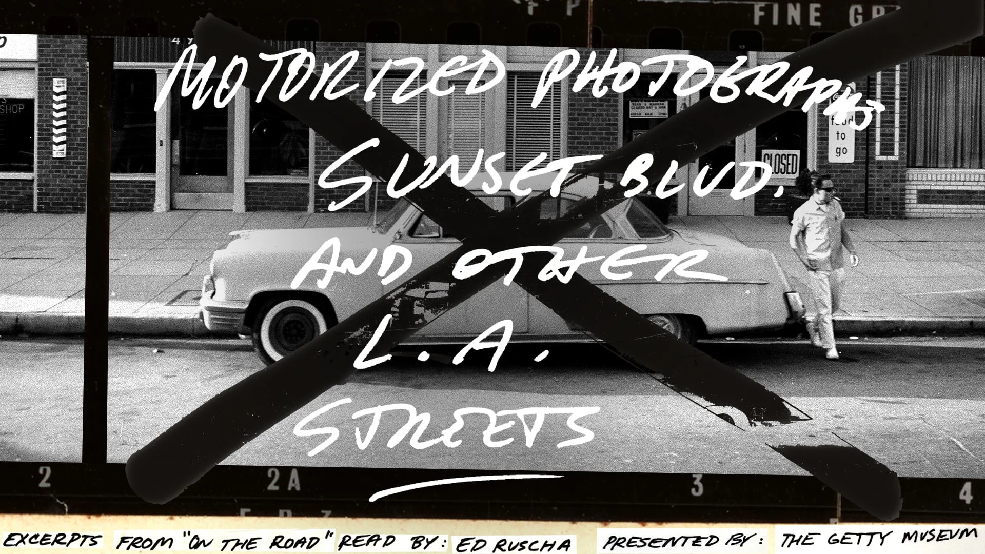 Ride shotgun through mid-century LA with Ed Ruscha's photos and