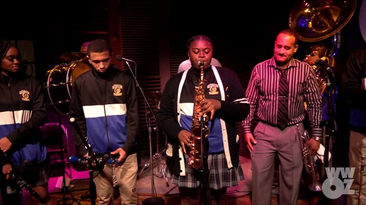 Sophie B Wright High School Brass Band on School Groove on Vimeo