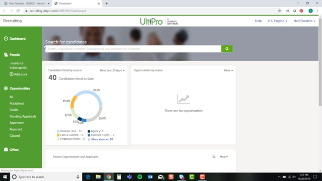 UltiPro Recruiting Gateway on Vimeo