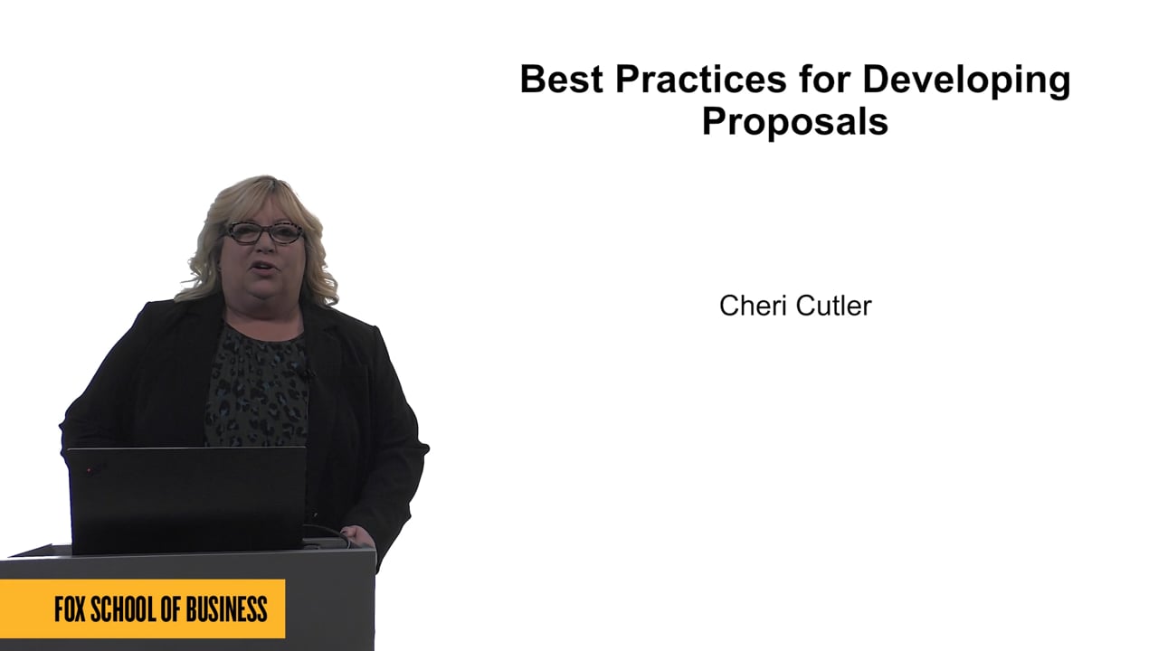 Login to view Best Practices for Developing Proposals