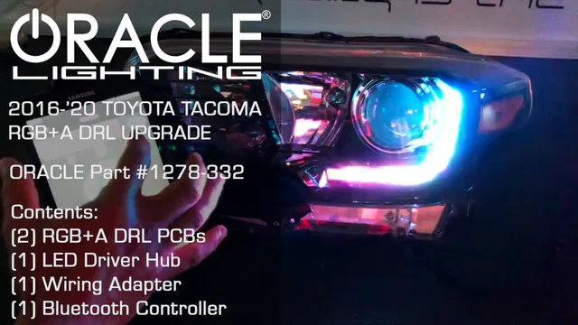 Toyota Tacoma Dynamic ColorSHIFT DRL Installation Guide by ORACLE Lighting