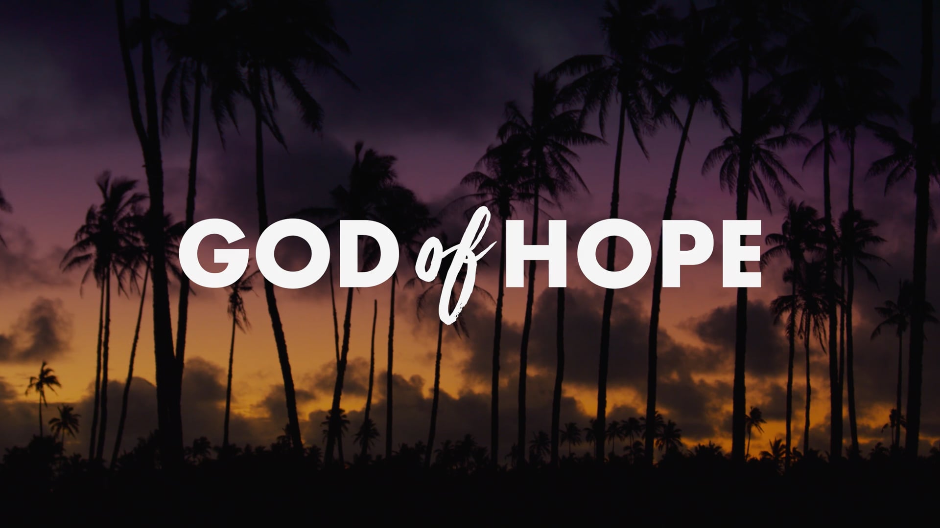 God of Hope - Official Trailer