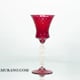 CANALETTO Collectible red classic goblet video