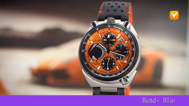 Citizen hotsell bullhead orange