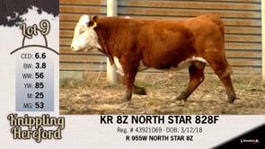 Lot #9 - KR 8Z NORTH STAR 828F