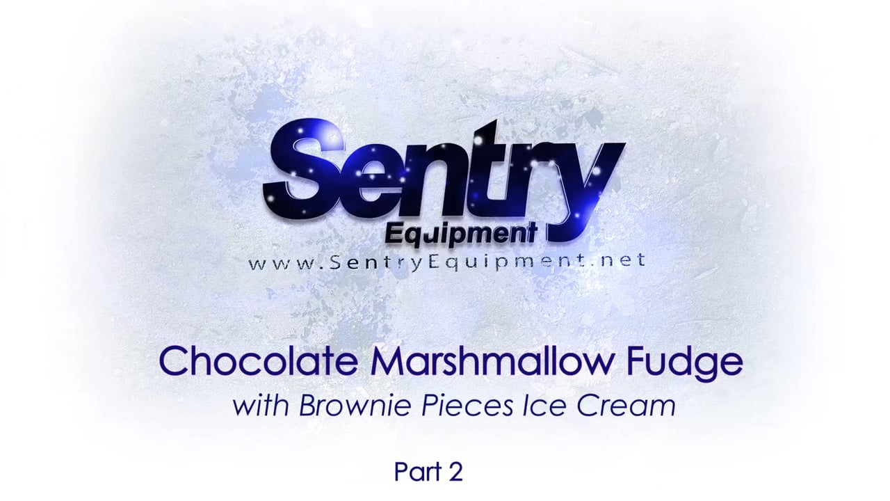 Frozen Dessert Academy Sentry Equipment Chocolate Marshmallow Fudge Ice Cream Part 2 On Vimeo 9078