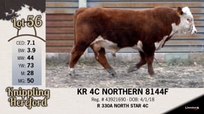 Lot #56 - KR 4C NORTHERN 8144F