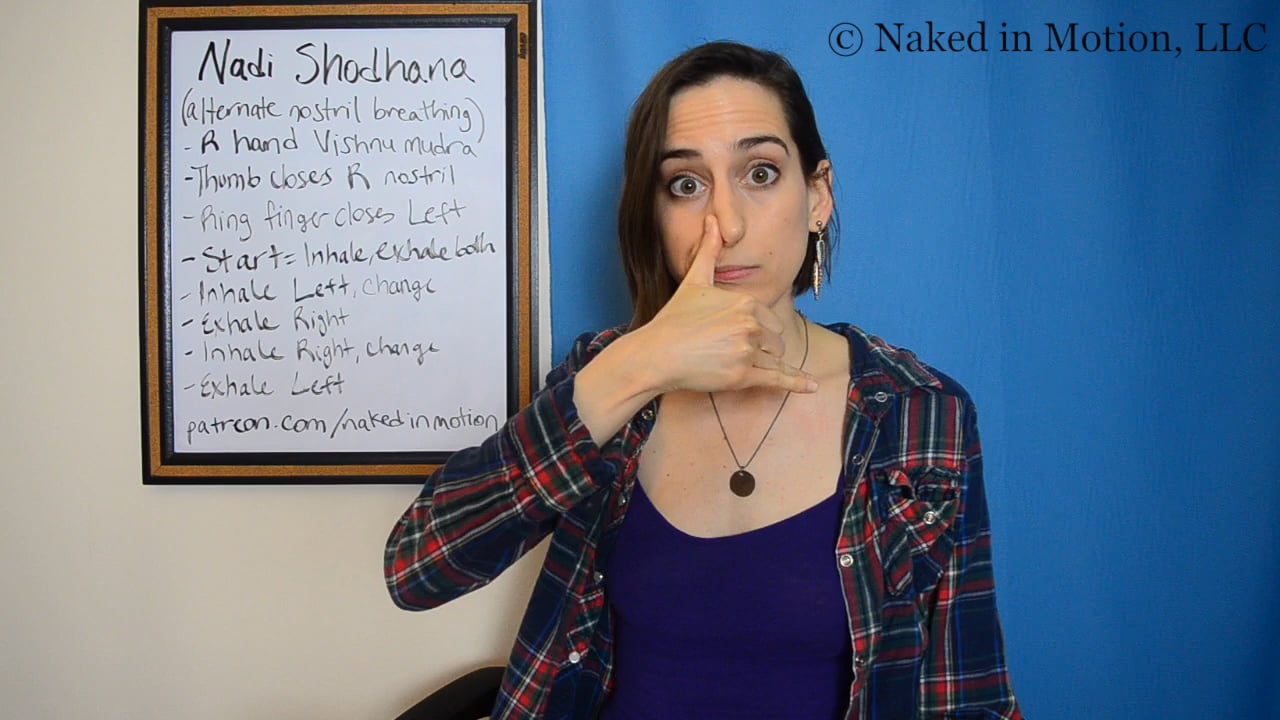 not-Naked! Tutorial: Alternate Nostril Breathing