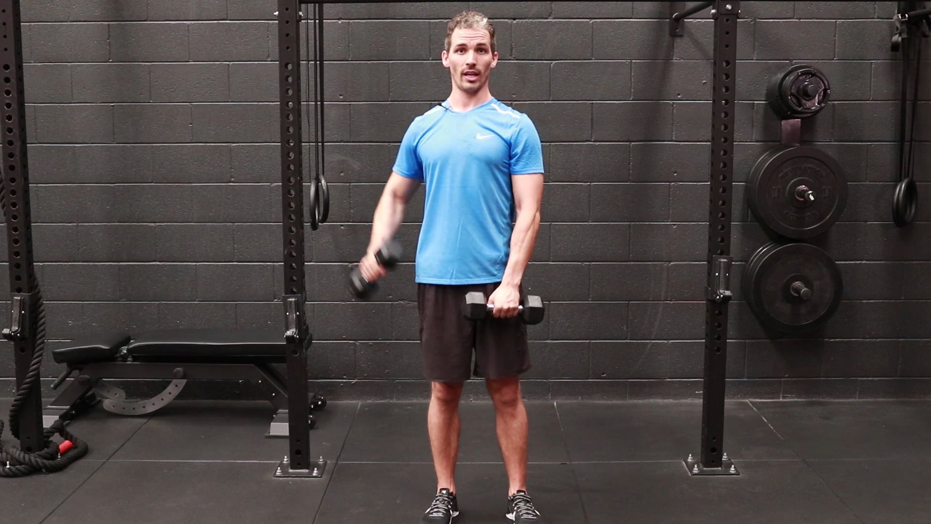 60 Front Raise Dumbbell Mac Raise on Vimeo