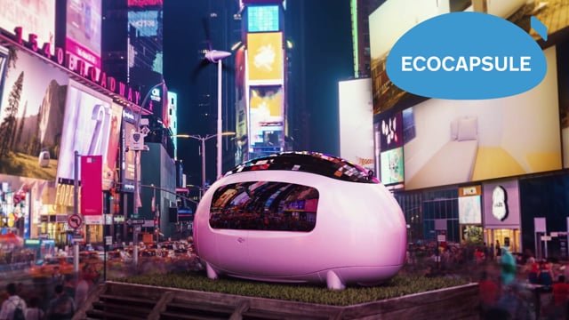 Ecocapsule® - Official Launch in the U.S. on Times Square [TEASER]