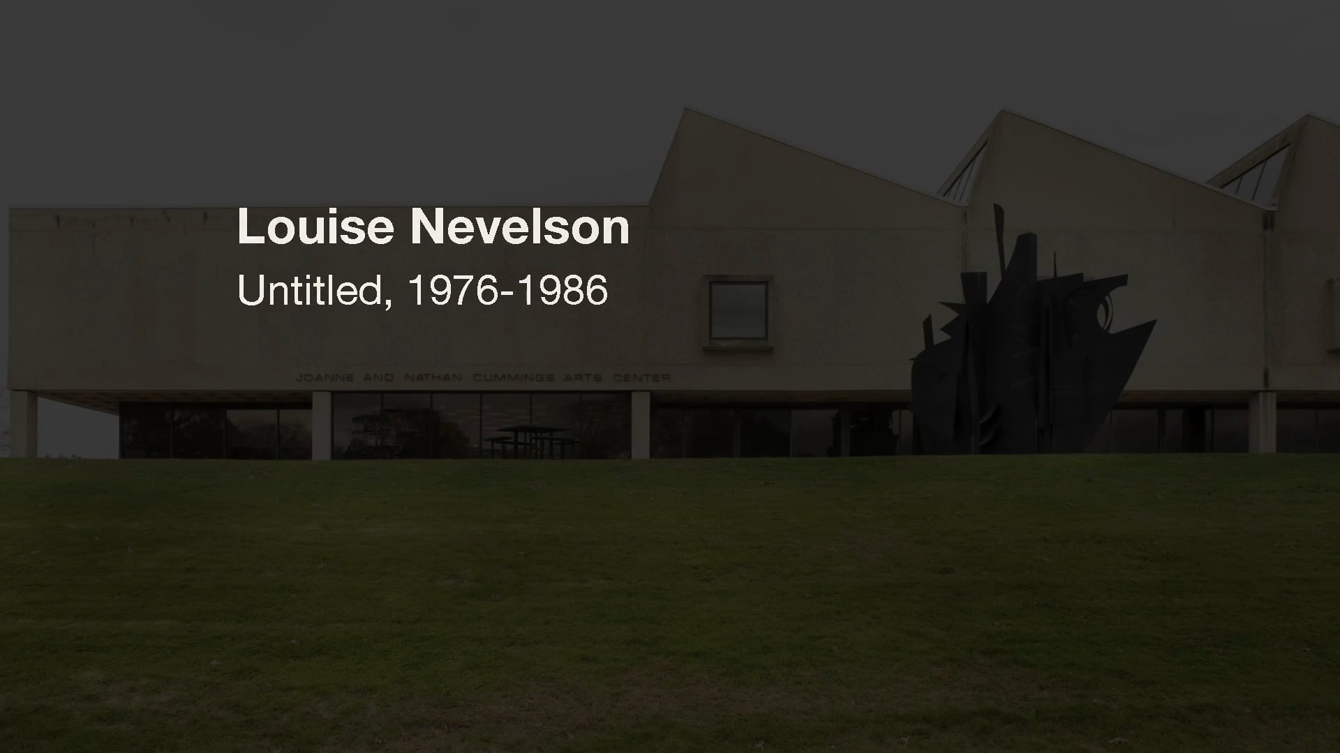 Louise Nevelson  Untitled 1976-1986