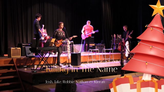 Killing In The Name - Josh, Jake, Robbie, Nathan, Kieran