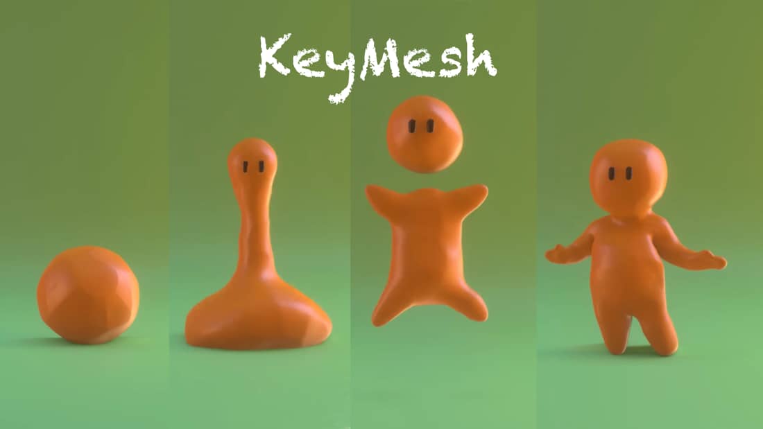 ブレンダーでストップモーションアニメを手軽に作れるkeymeshがリリース予定 3dcg最新情報サイト Modeling Happy