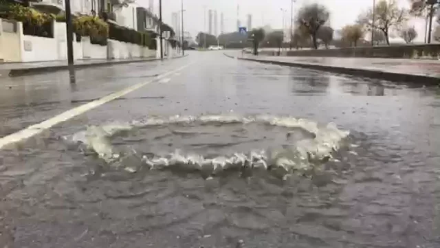 Chuva intensa provoca inundações e queda de muros em Famalicão 