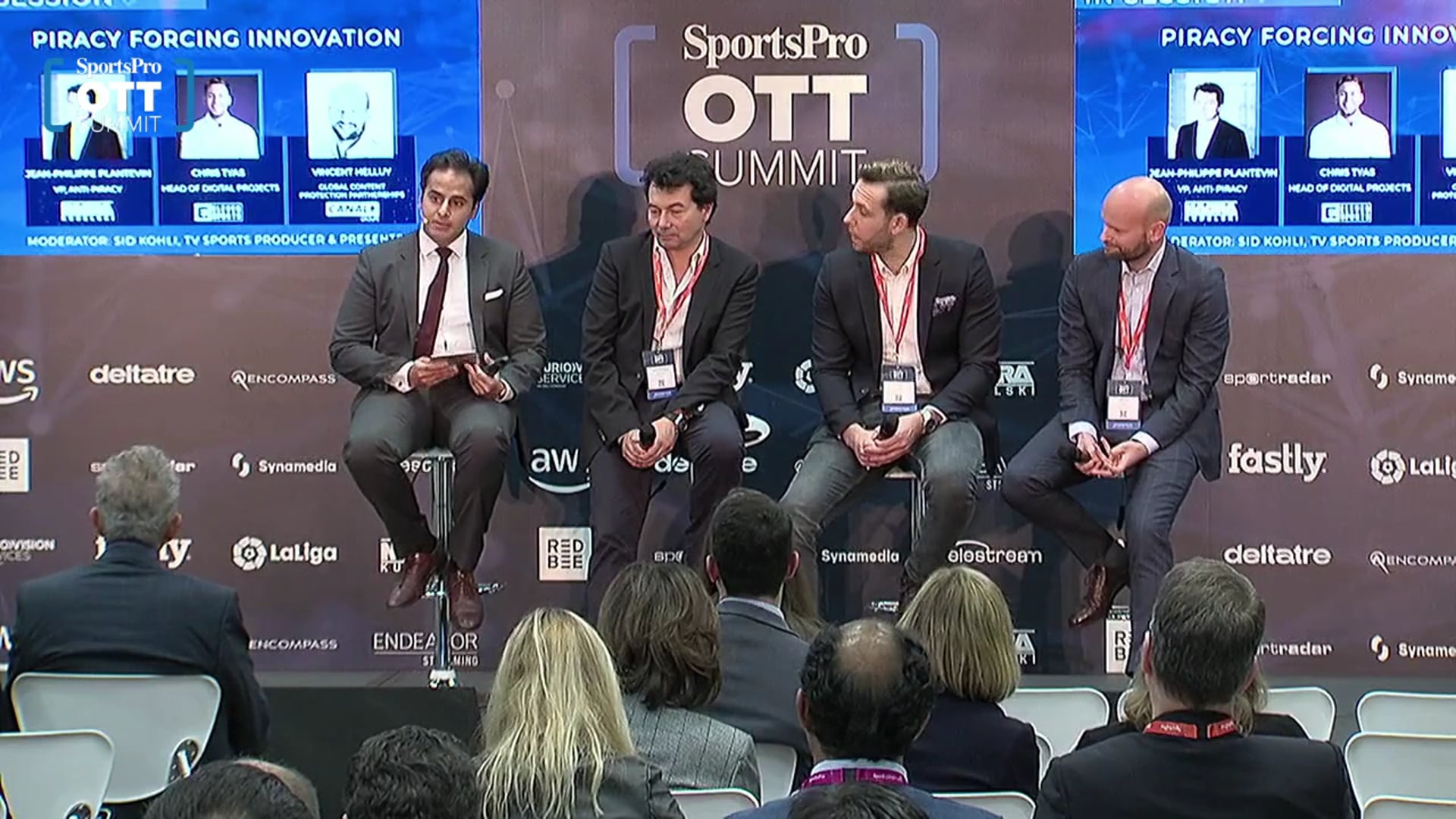 SportsPro OTT Summit: Piracy forcing Innovation Panel. Chair: Sid Kohli