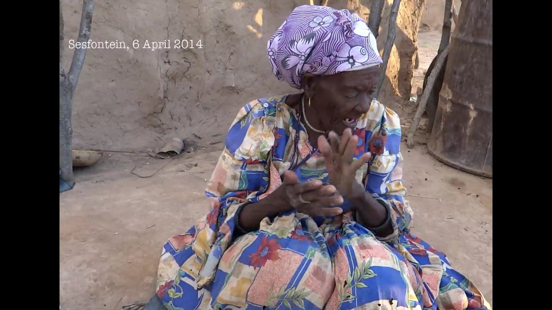 Hildegaart |Nuas of Sesfontein sings about the Hoanib