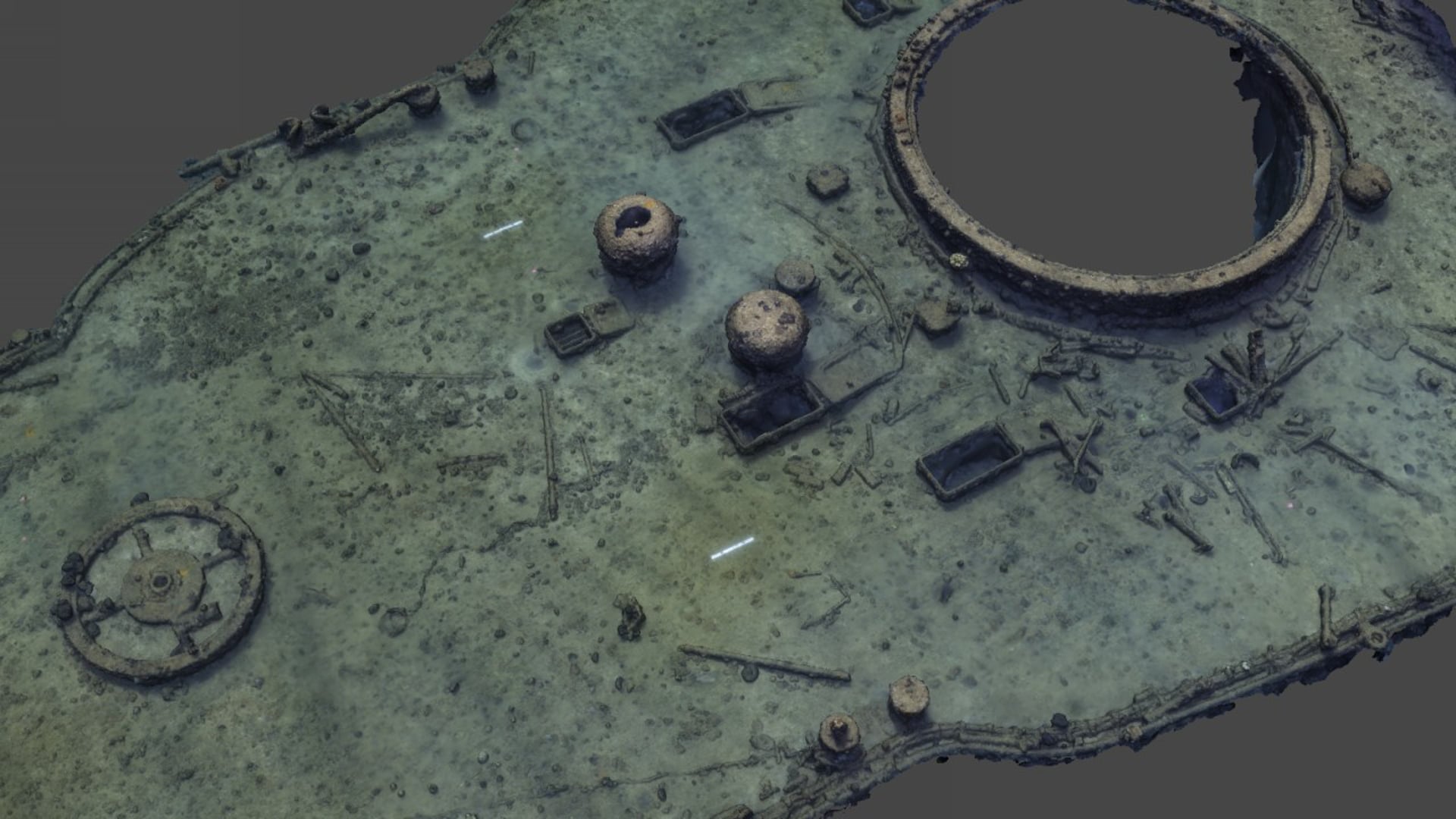 USS Arizona SeaArray Testing