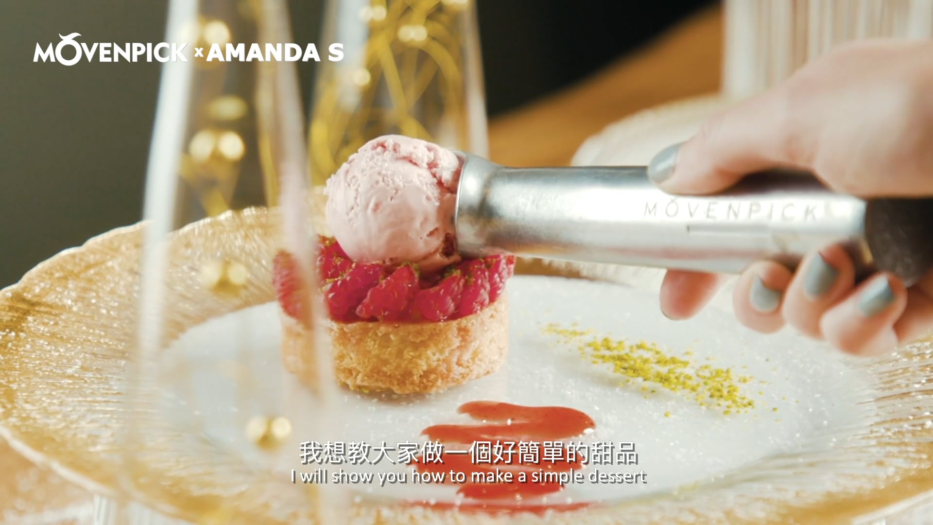 Movenpick x Amanda S Christmas Dessert Campaign
