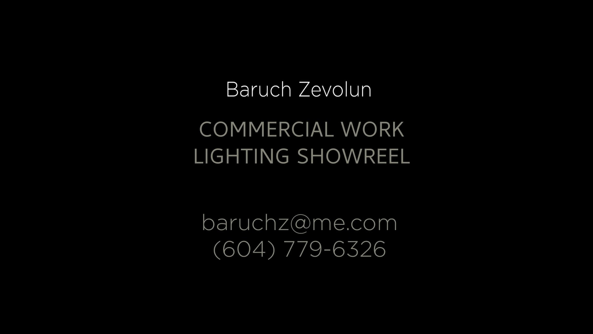 Commercial Work Lighting