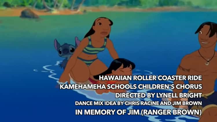 Hawaiian Roller Coaster Ride From Lilo and Stitch 2019 for Jim