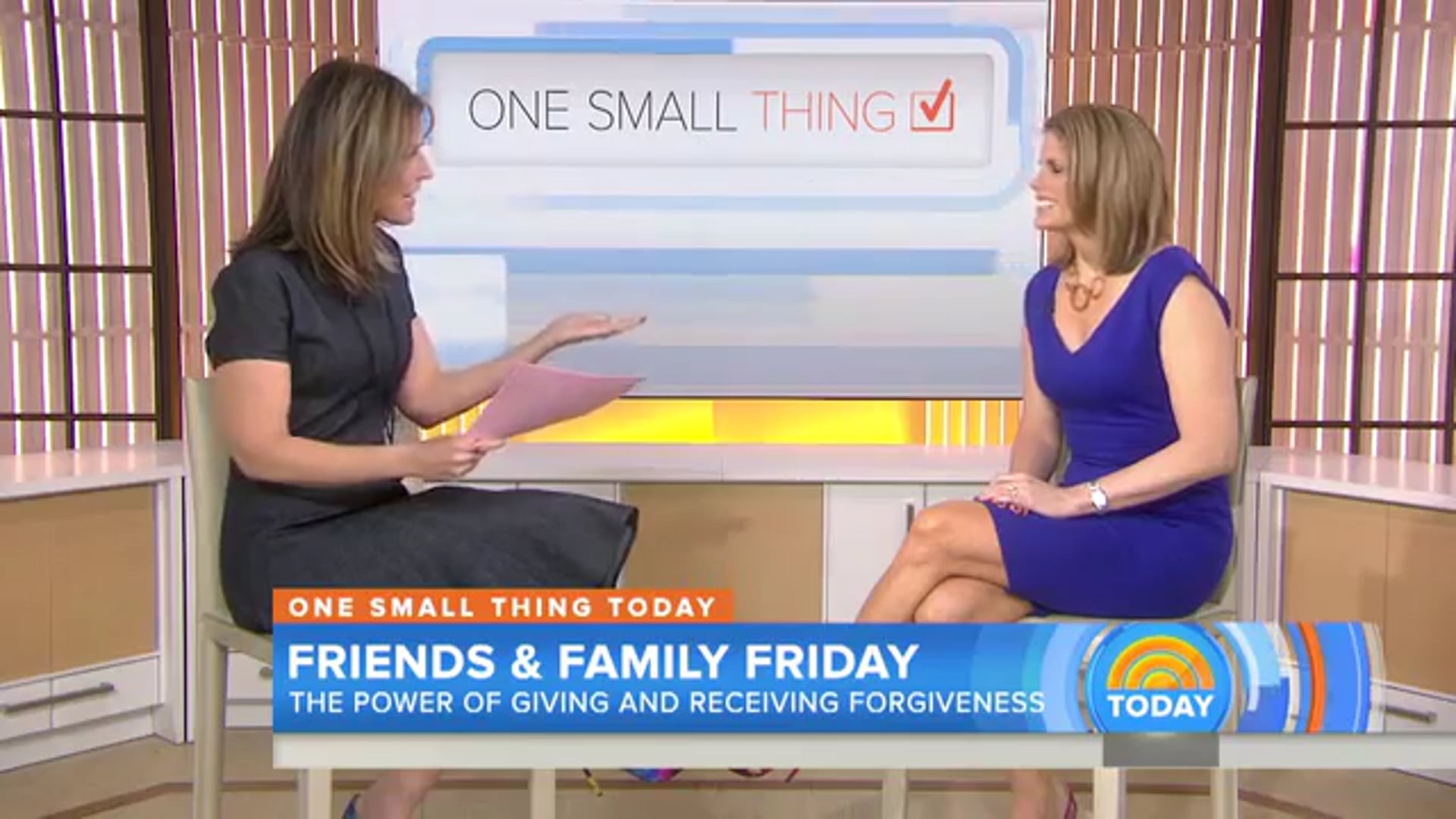 How to forgive- Dr Elizabeth Lombardo on The Today Show
