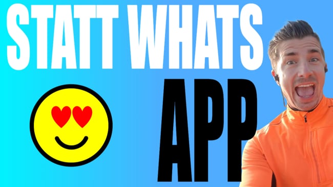 Anwendungsvideos an Kunden senden nach WhatsApp "Sperre"