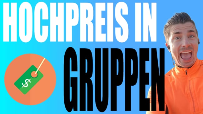 Soll ich mein Hochpreis Coaching in meiner Gruppe verkaufen?