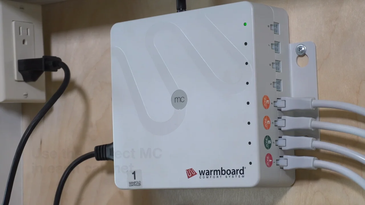 Warmboard Comfort System: Installing the Controls on Vimeo