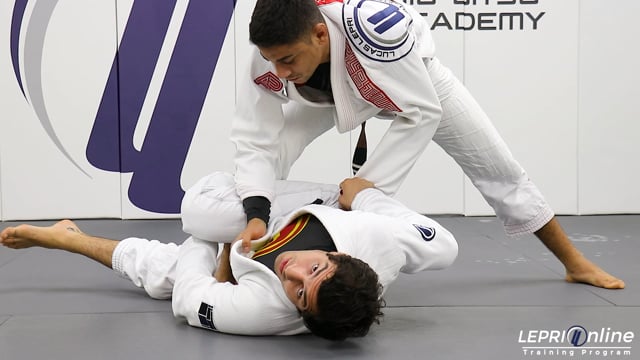 Open Guard to De La Riva Sweep Attempt to Back Take
