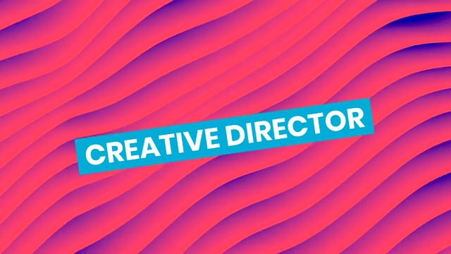 Creative director video 3