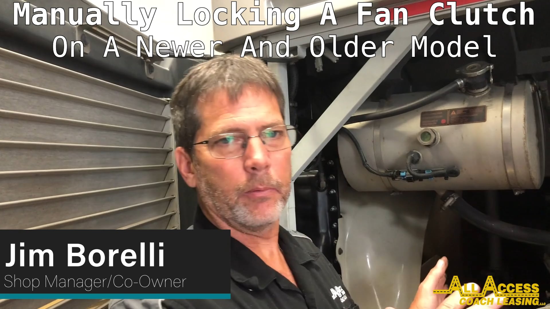 Manually Locking A Fan Clutch On Newer and Older Model on Vimeo