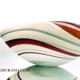 THAI Elegant white and red bowl with glossy finish video