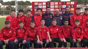 El FC l'Escala presenta els 19 equips del Futbol Base