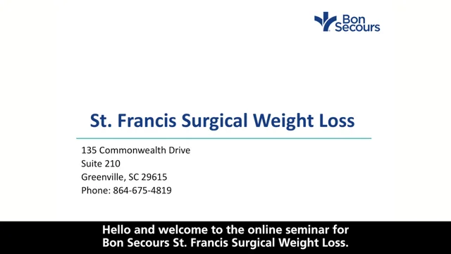 Bon Secours St Francis Surgical Weight