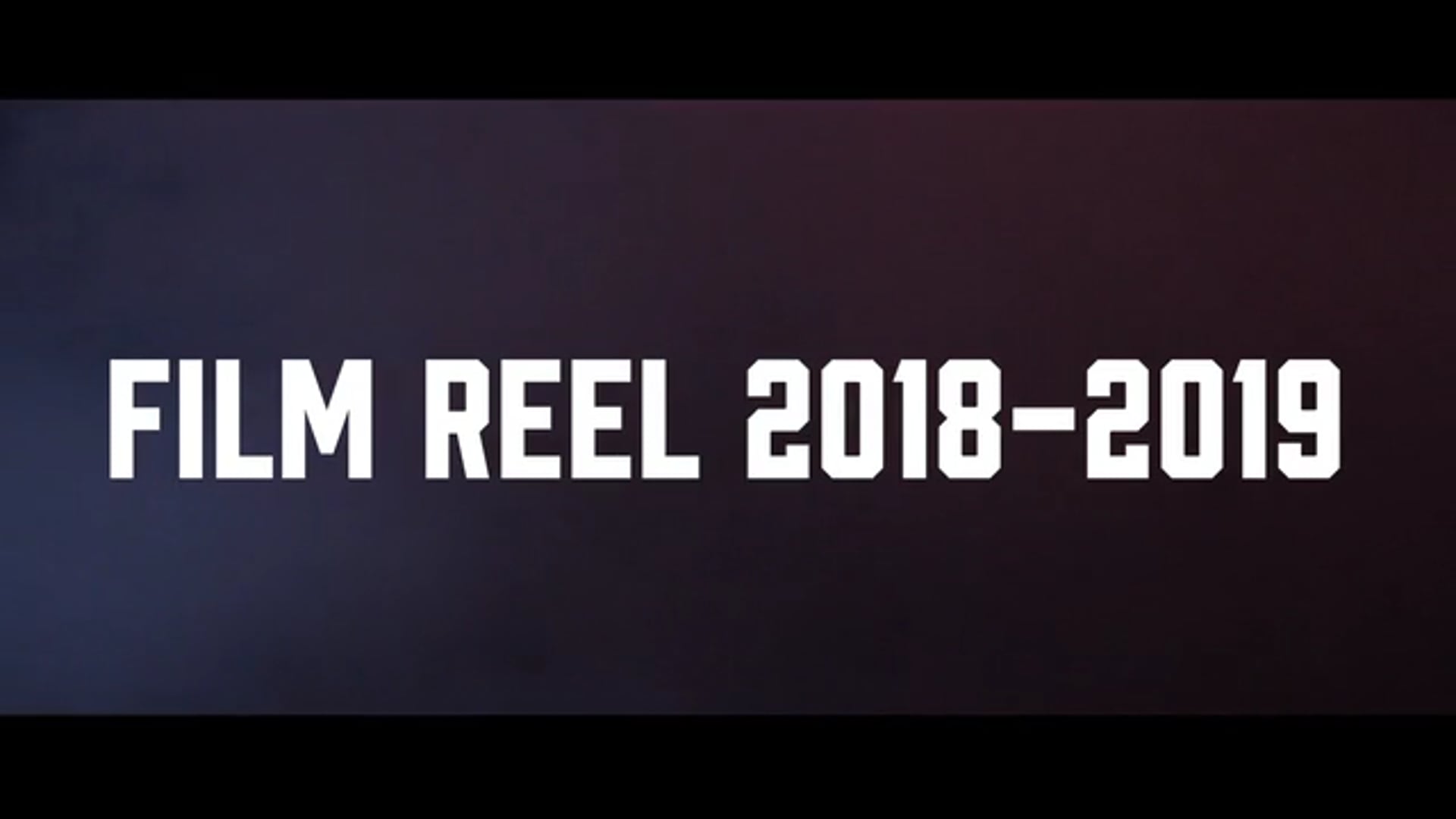 2018-2019 Reel: Allison Lopez