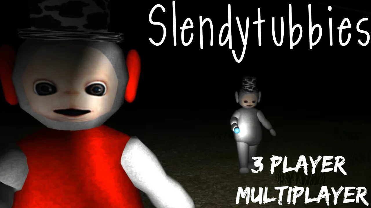 Slendytubbies 3 Player Co-op  W/ DragonSlayer500 & Meloeon