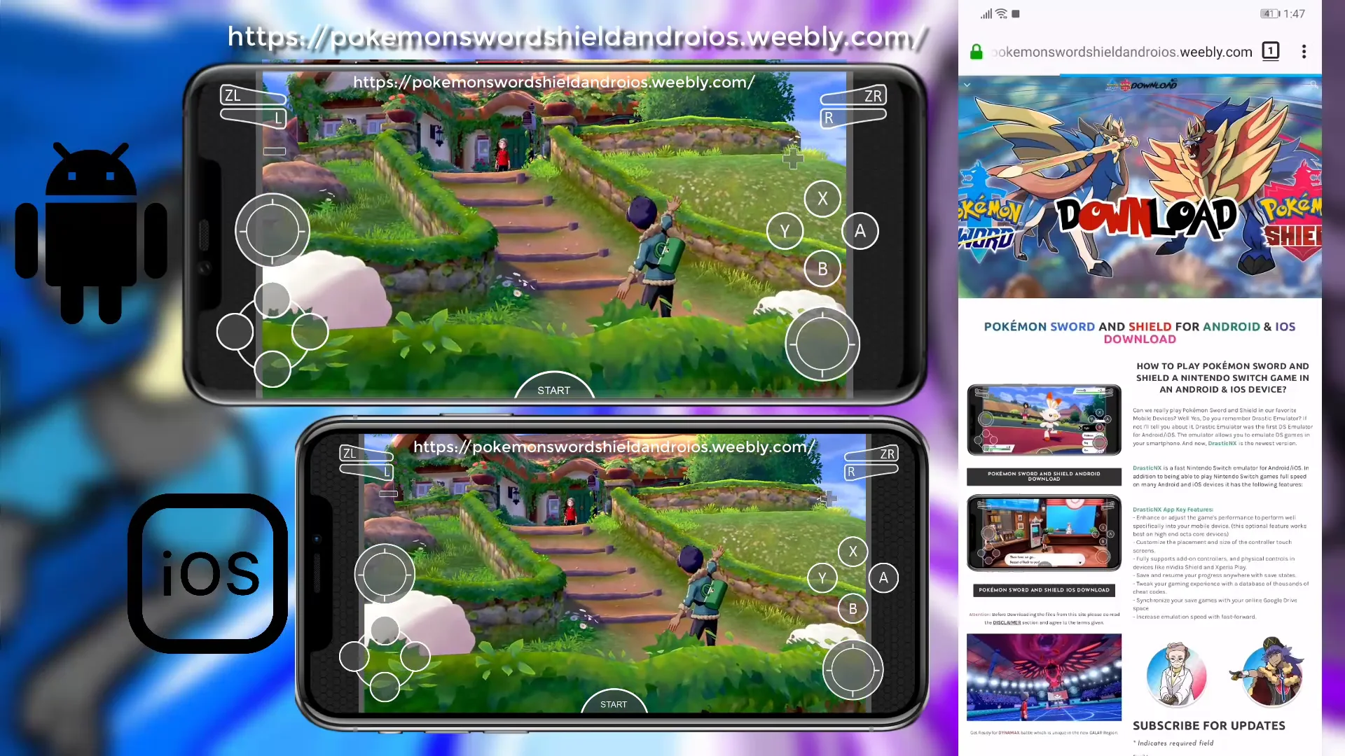 Pokémon Shield APK Download Android [DrasticNX NSWitch Emulator] on Vimeo