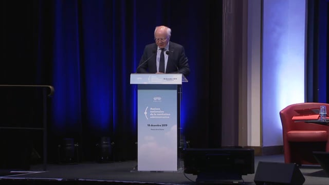 Ouverture des Assises par Bruno Lasserre, vice-président du Conseil d'État.