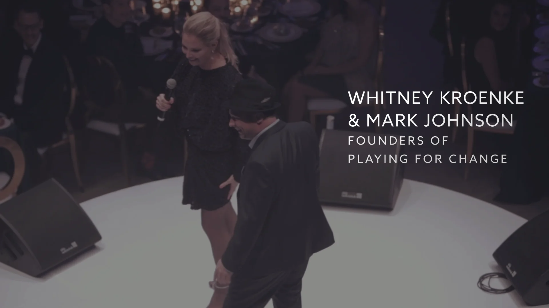 Mark Johnson and Whitney Kroenke - Playing For Change — Disruptor Awards