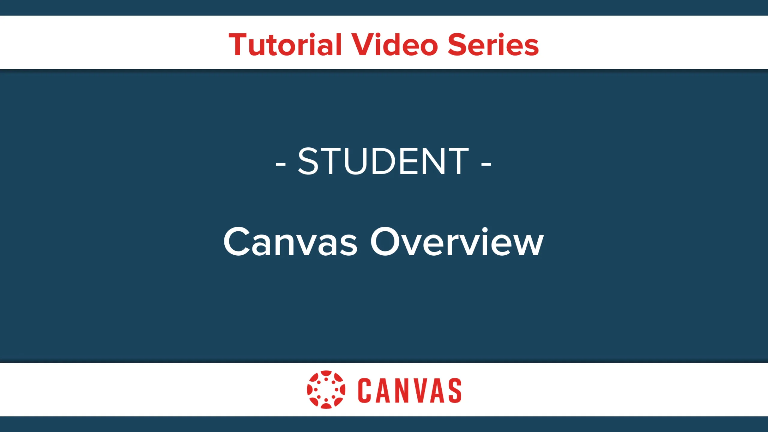 Canvas student