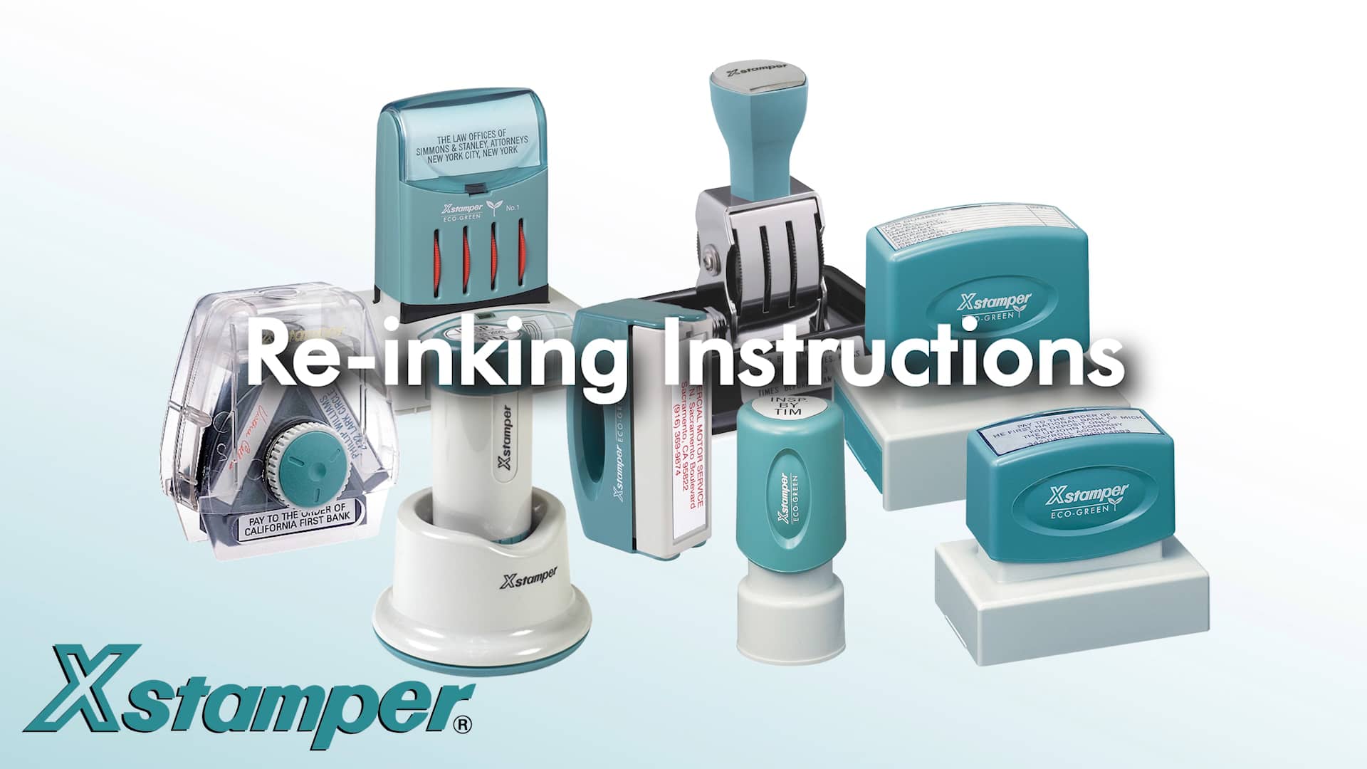 Xstamper ReInking Instructions on Vimeo