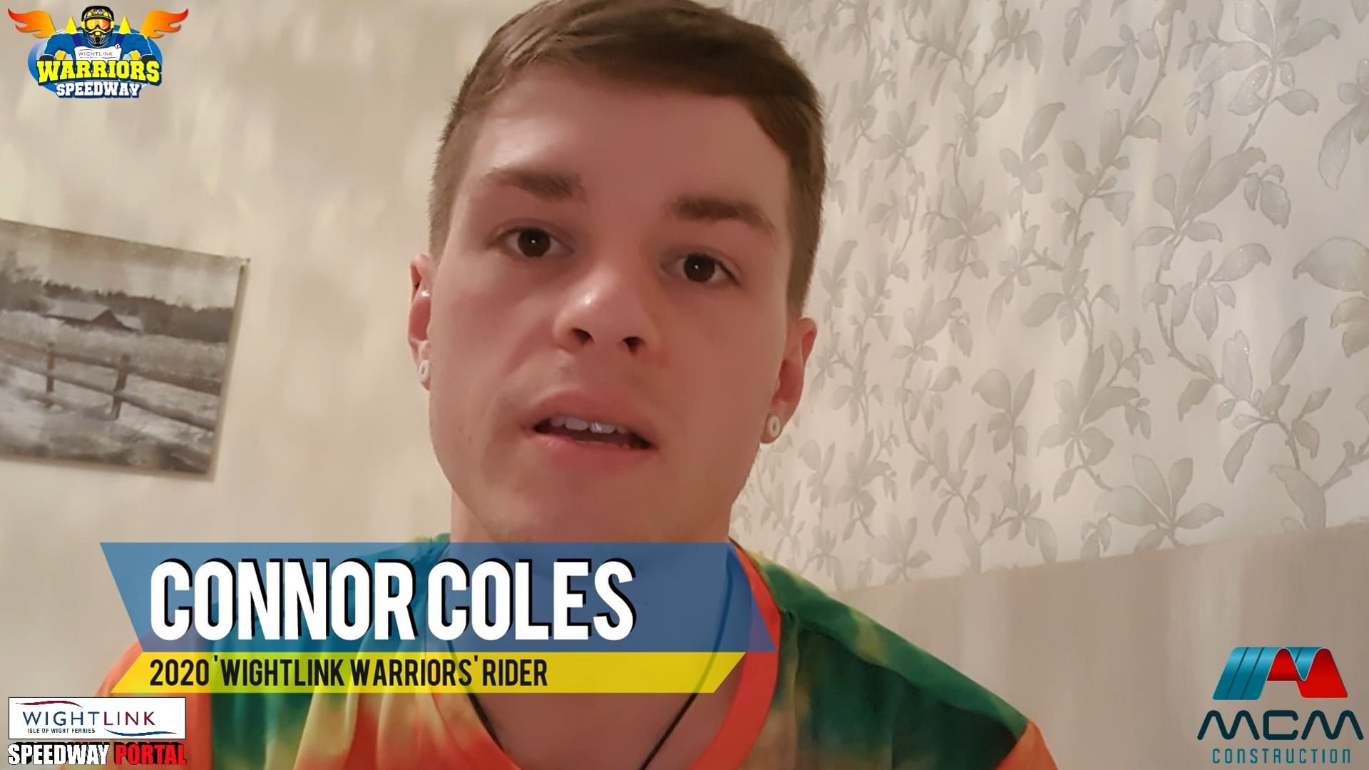 Connor Coles 'Warriors' Announcement Interview : 21/12/2019