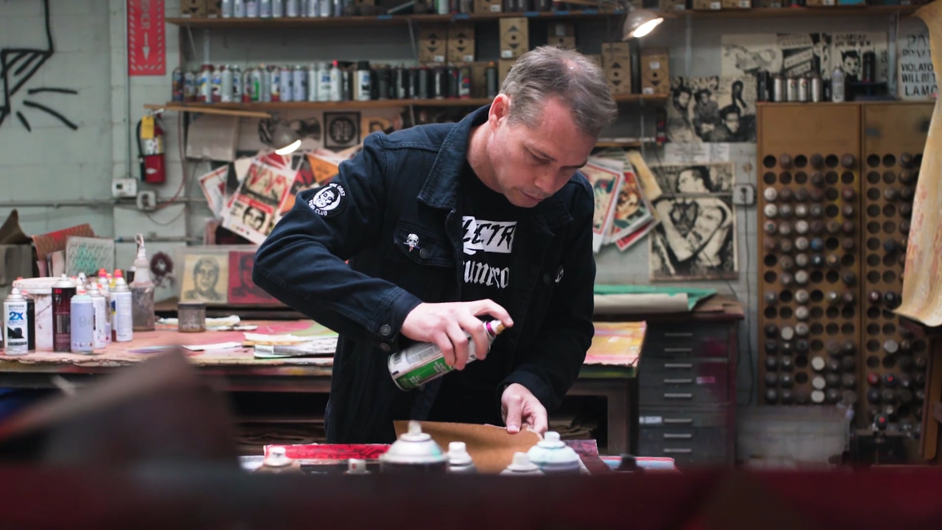 Shepard Fairey Studio Visit x BACCALÀ