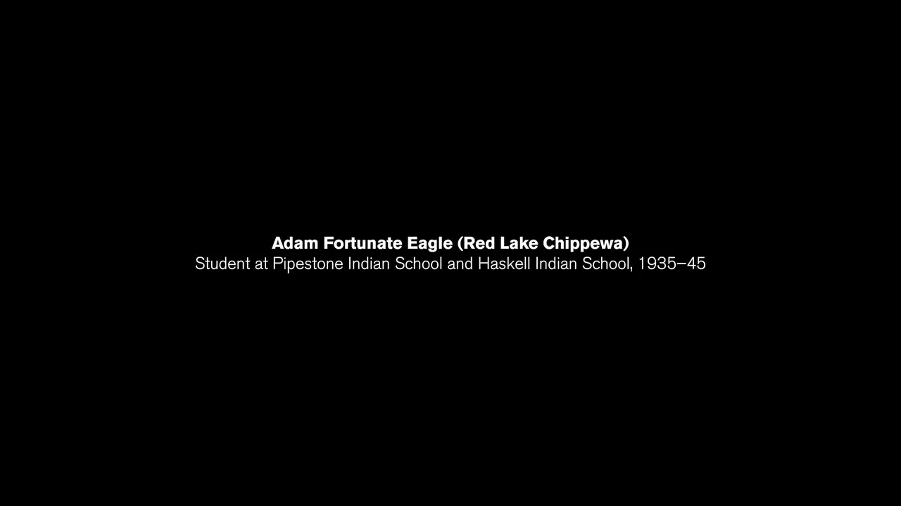 Education At Boarding School | Adam Fortunate Eagle on Vimeo