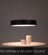 Video Talowe Led Modern Pendant Light - Ø 60cm - LED Dim. - 1x39W 3000K - Black