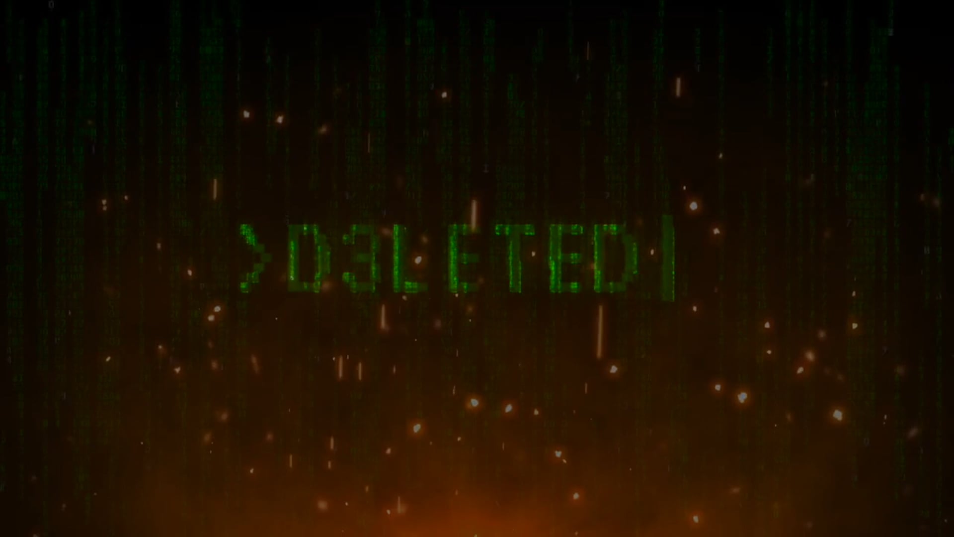 5 "D3LETED" Series Intro